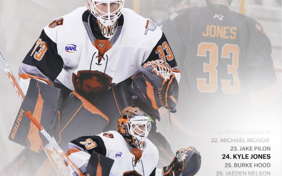 WARRIOR ALUM KYLE JONES NAMED IN NHL CENTRAL SCOUTING’S MID-TERM NORTH AMERICAN GOALIE RANKINGS